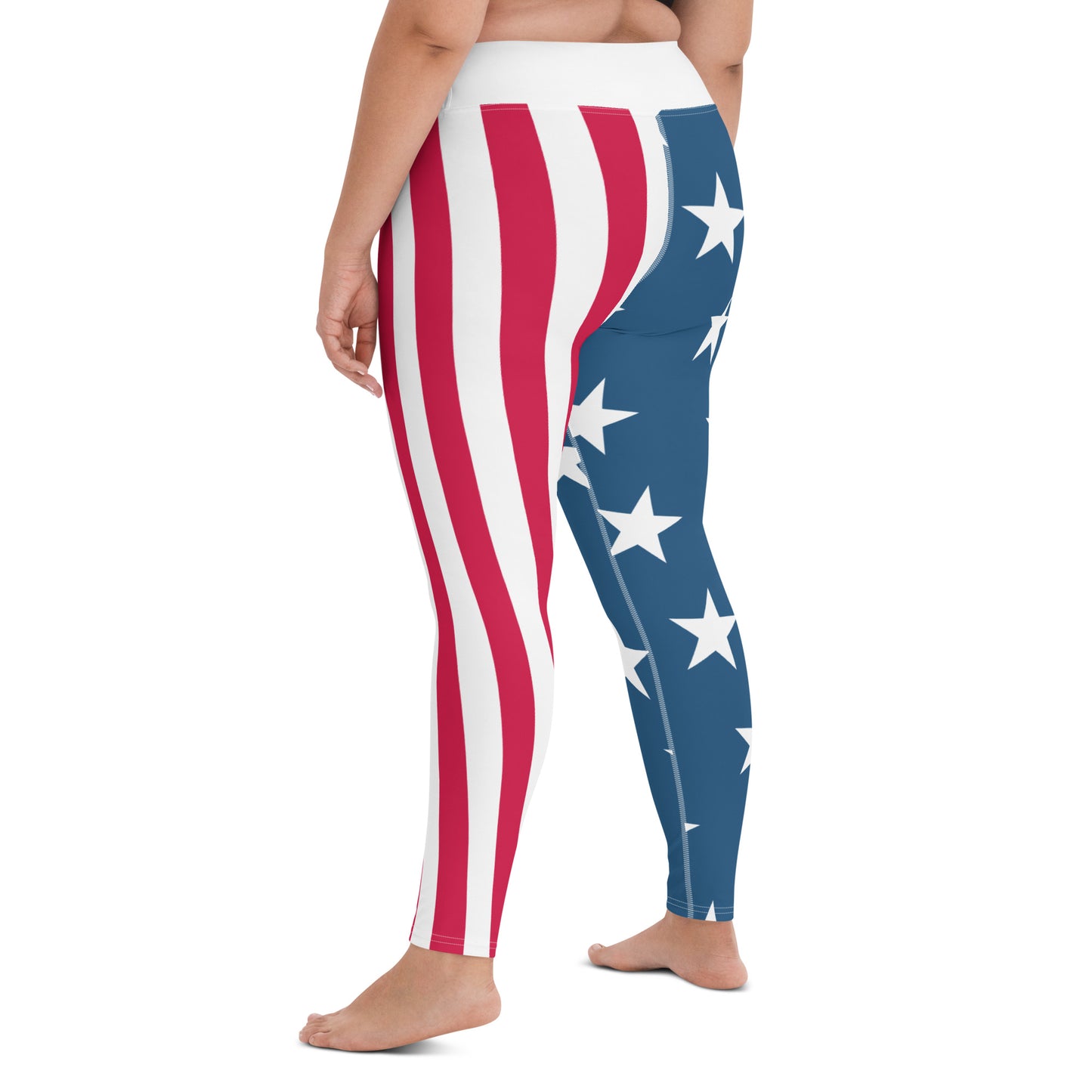 Stars & Stripes Yoga Leggings