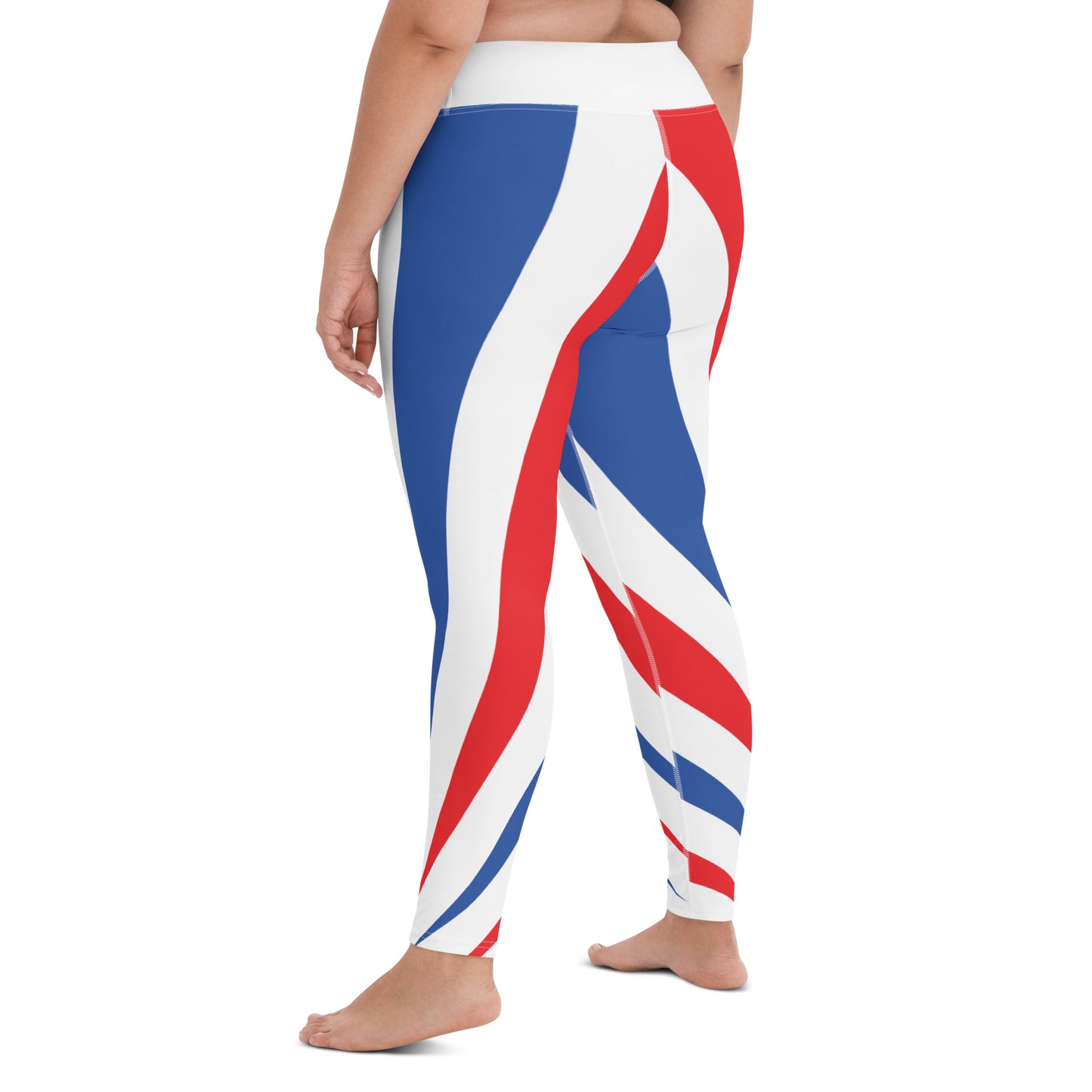 Red White & Boom Yoga Leggings