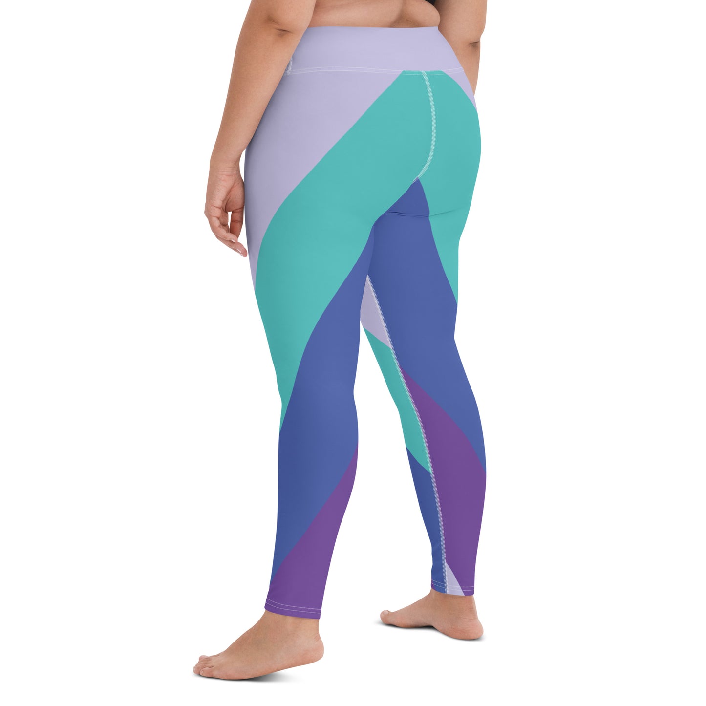 Summer Evening Sky Yoga Leggings