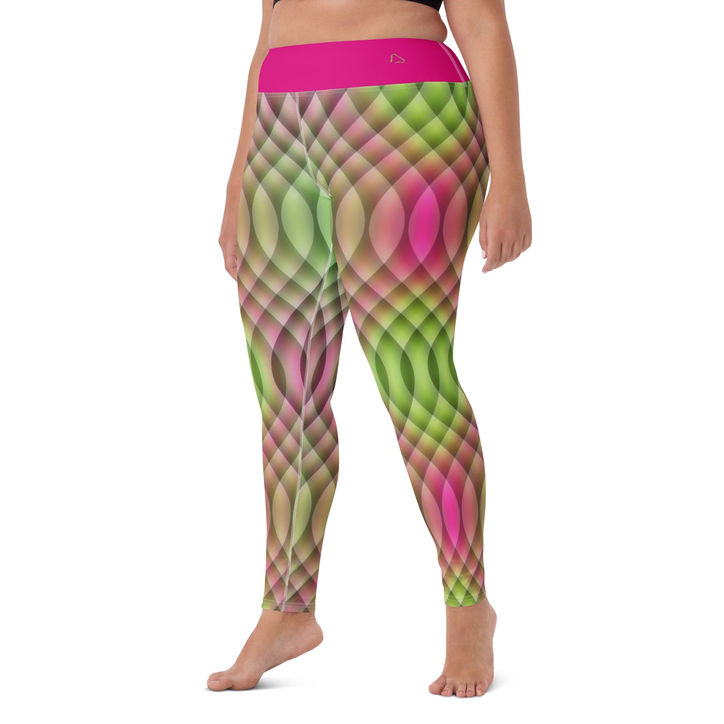 Watermelon Kaleidoscope Yoga Leggings