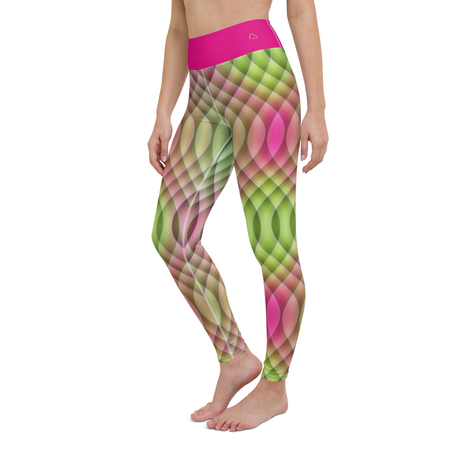 Watermelon Kaleidoscope Yoga Leggings