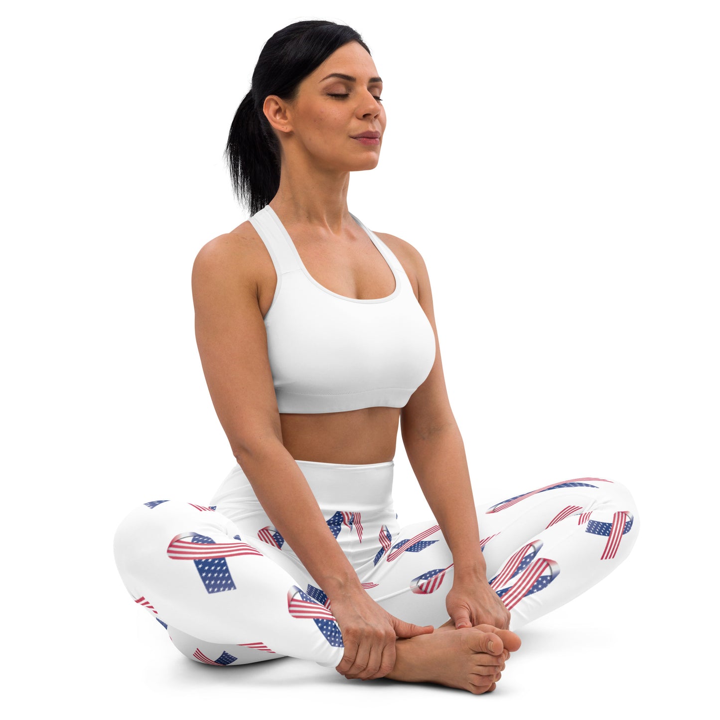 4th of July Yoga Leggings