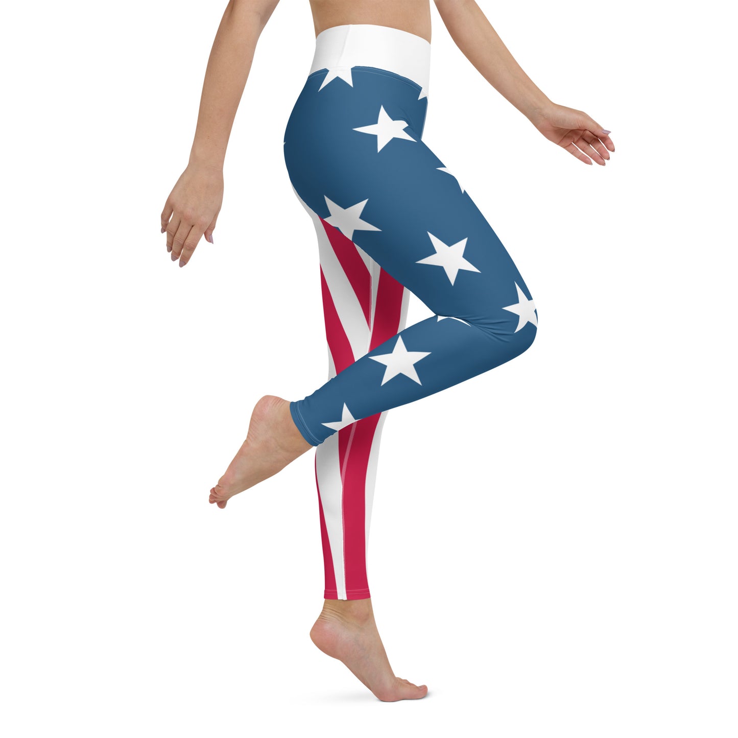 Stars & Stripes Yoga Leggings