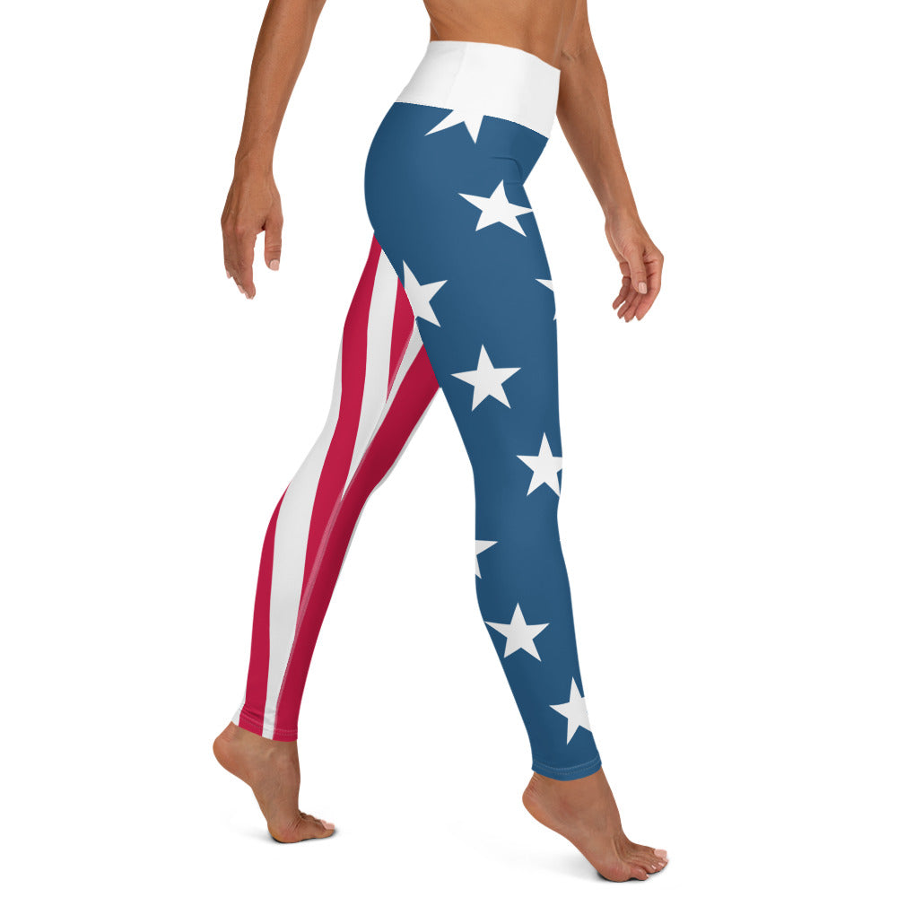 Stars & Stripes Yoga Leggings