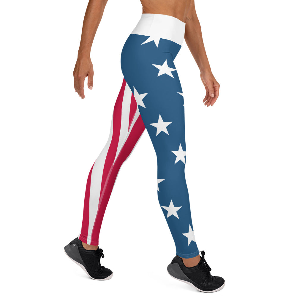 Stars & Stripes Yoga Leggings