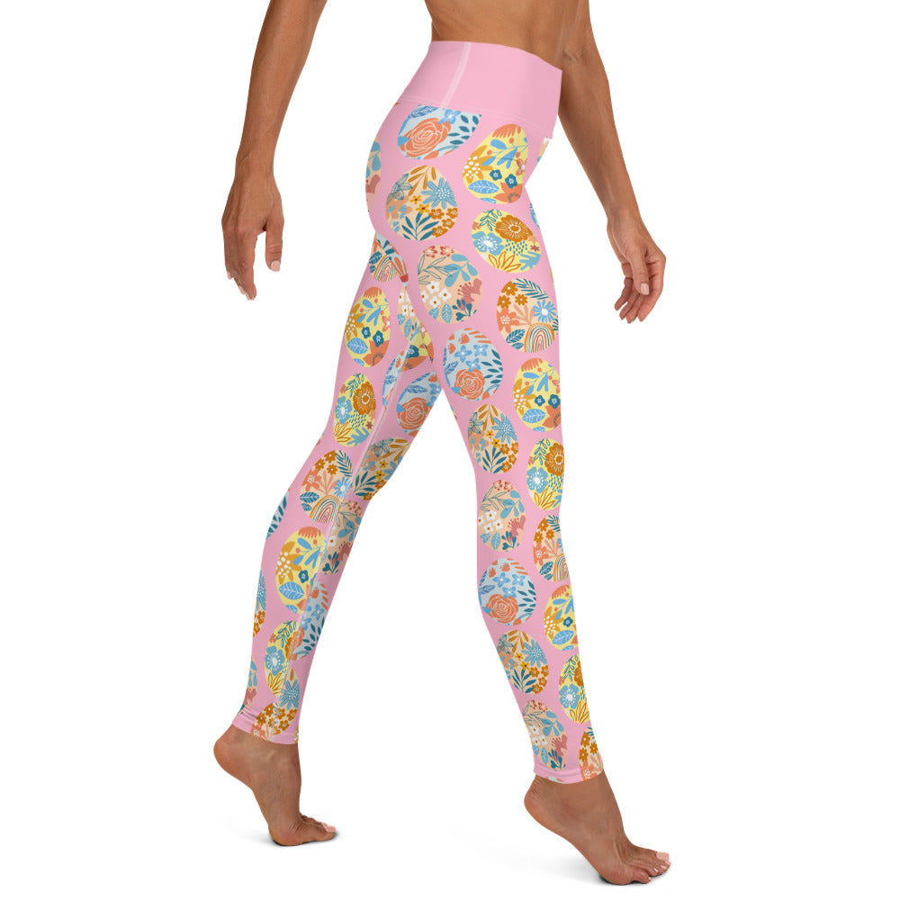 Easter Eggs Yoga Leggings