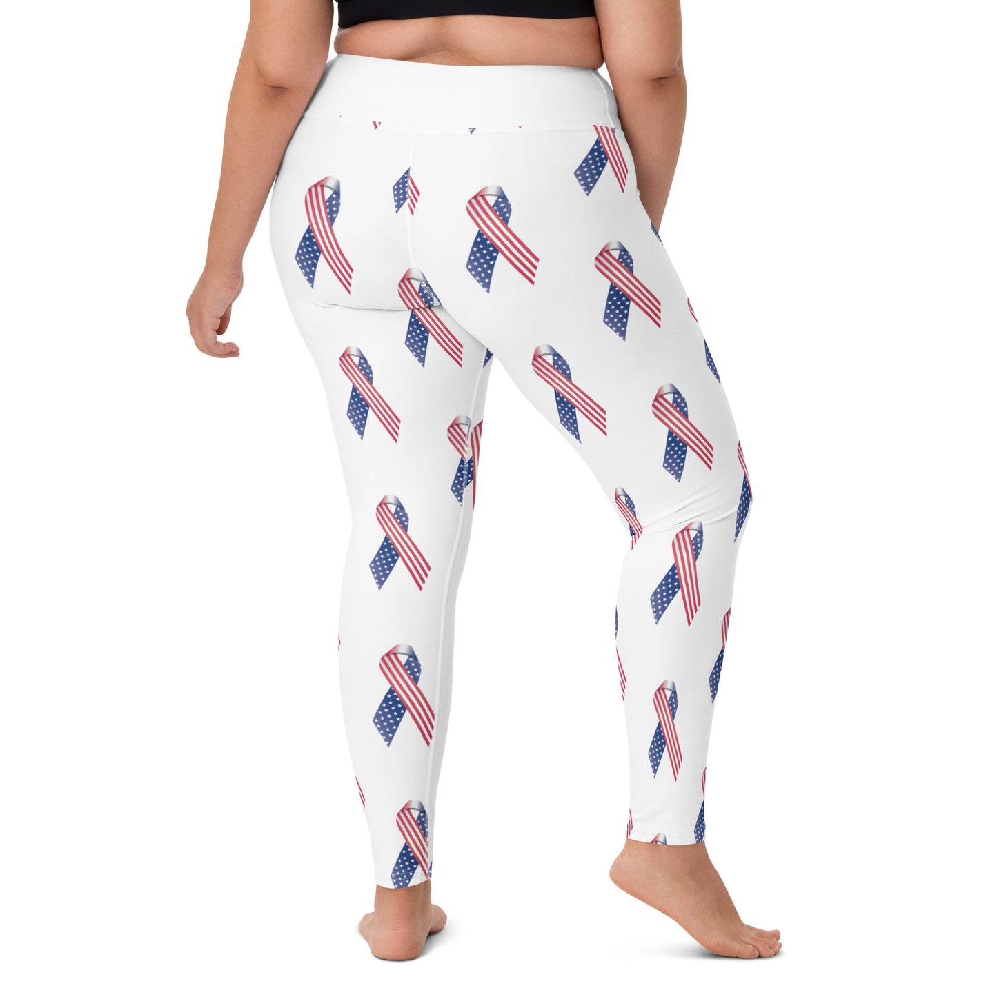 4th of July Yoga Leggings