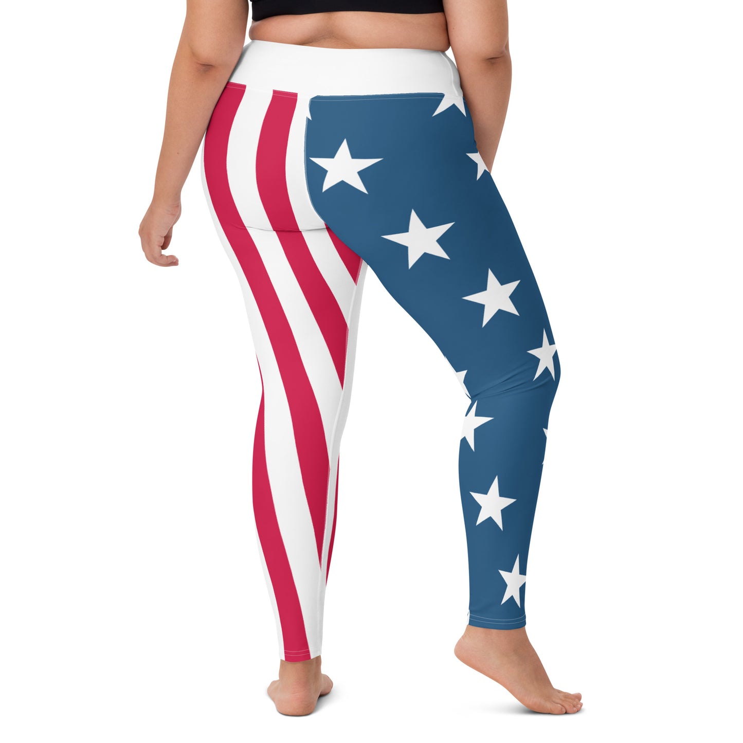 Stars & Stripes Yoga Leggings