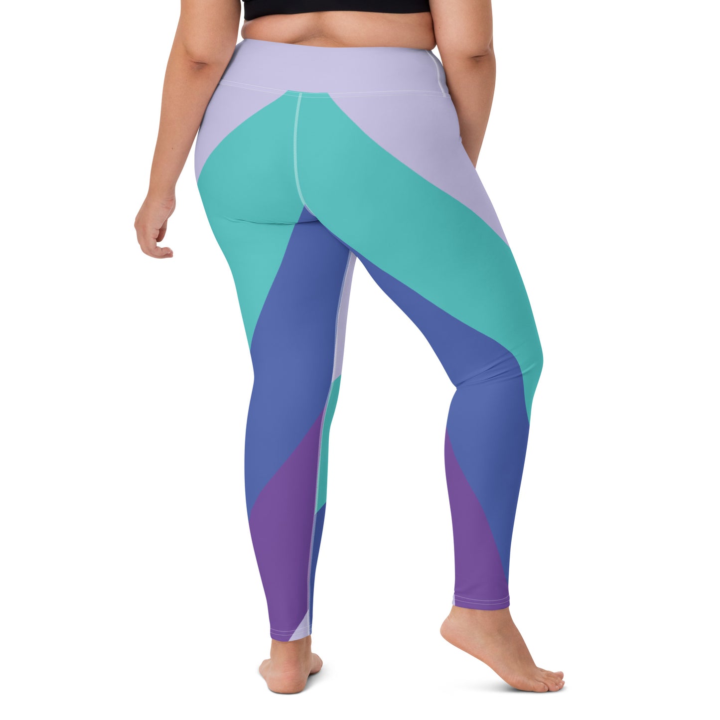 Summer Evening Sky Yoga Leggings