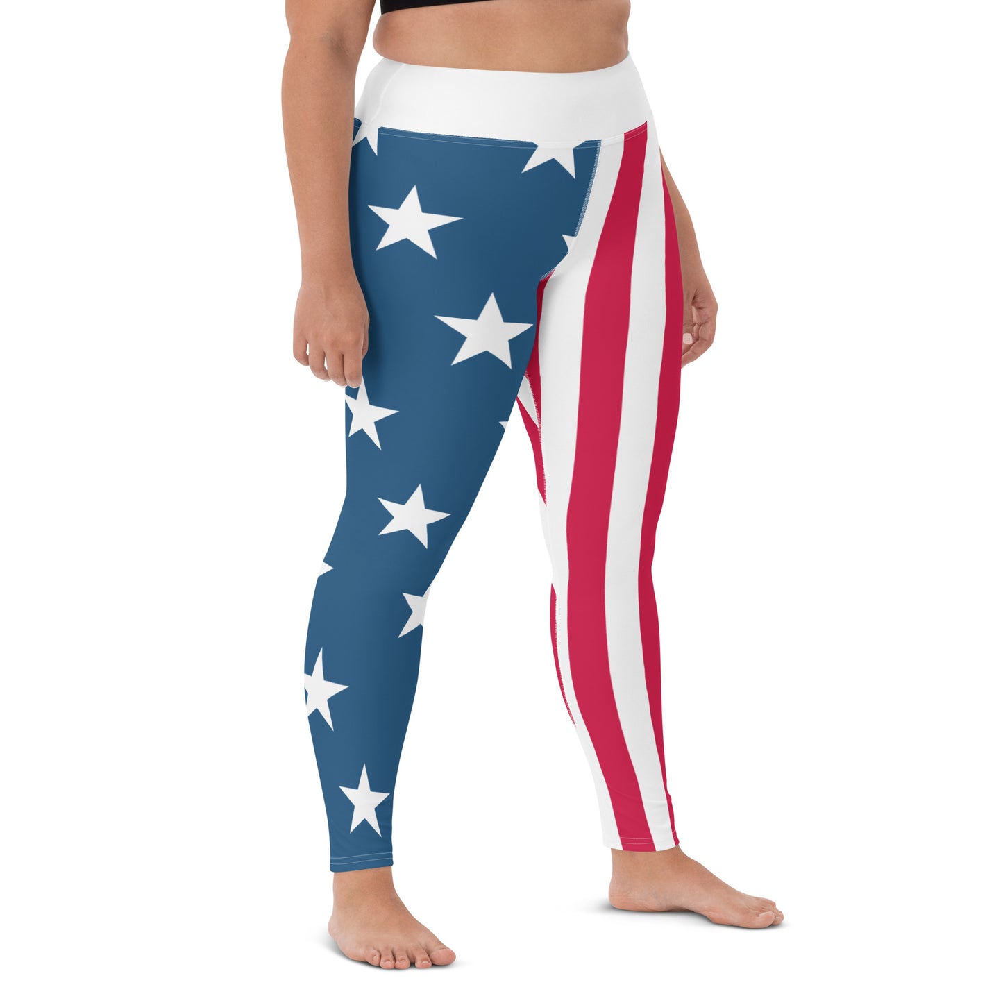 Stars & Stripes Yoga Leggings