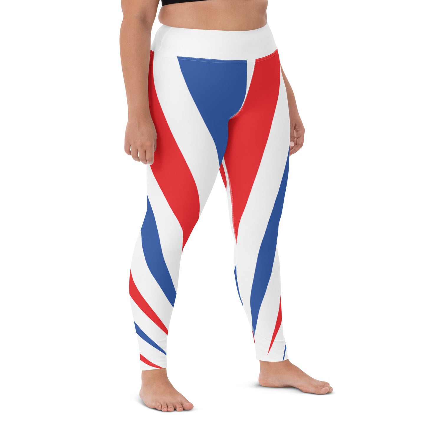 Red White & Boom Yoga Leggings