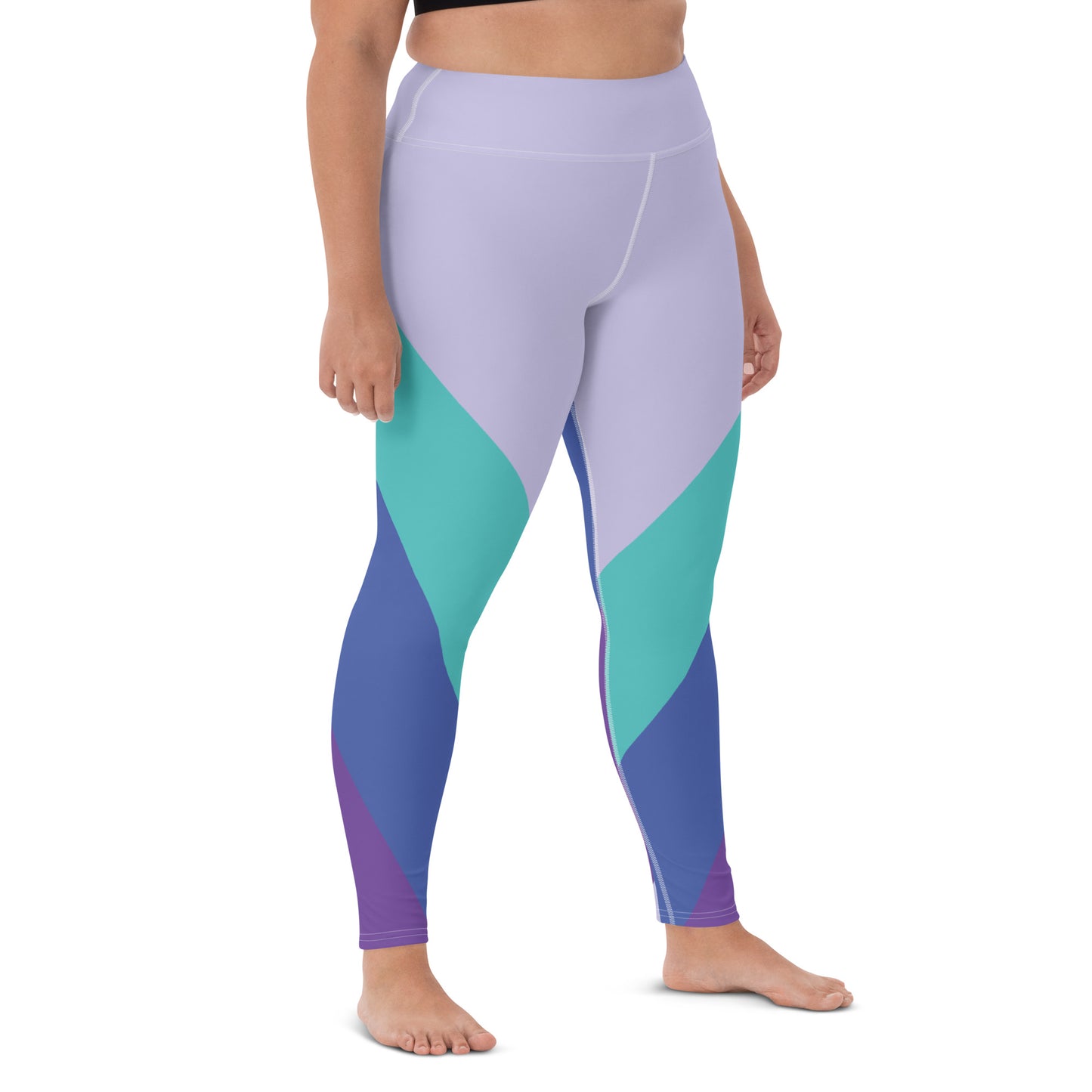 Summer Evening Sky Yoga Leggings