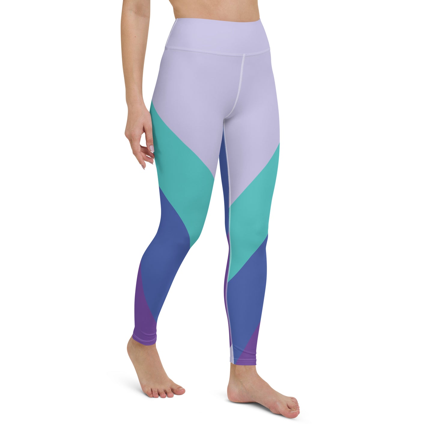 Summer Evening Sky Yoga Leggings