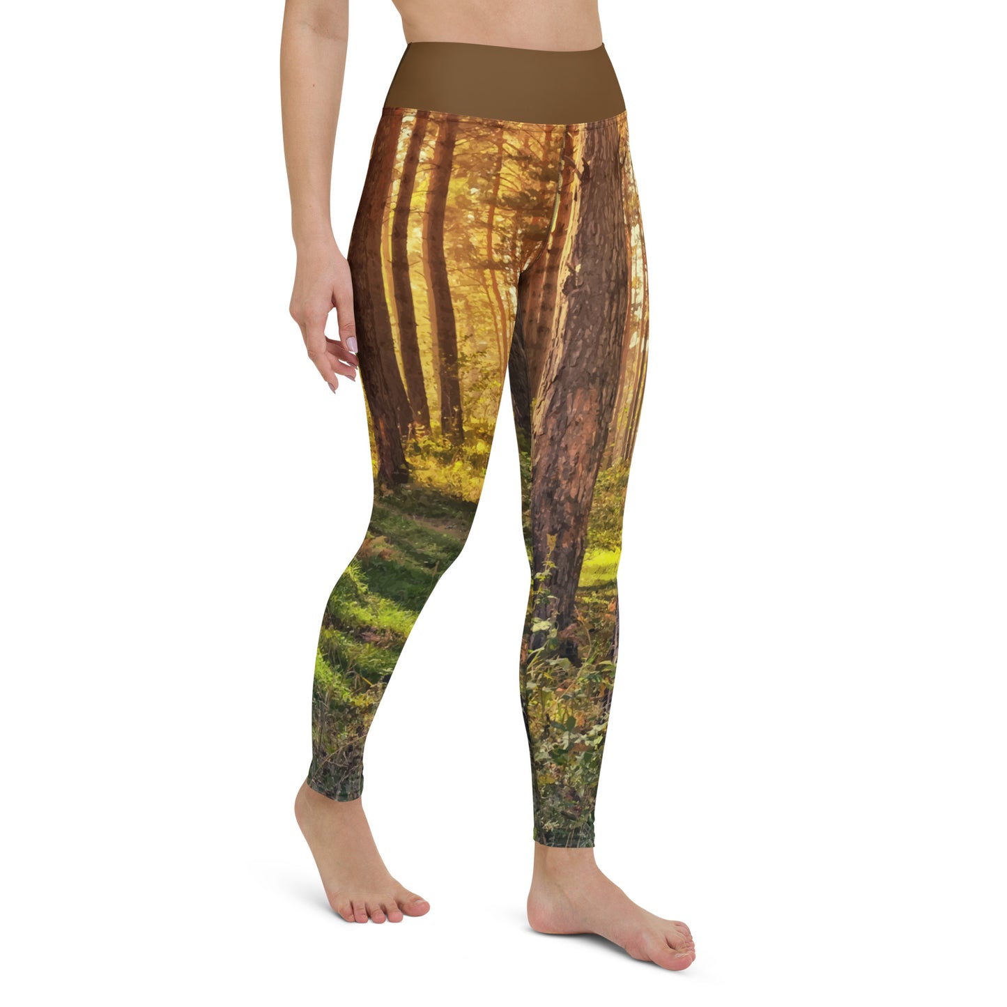 If a Tree Falls in the Forest Yoga Leggings