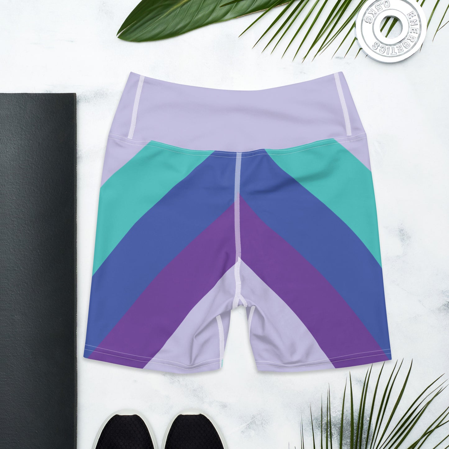 Summer Evening Sky Yoga Shorts