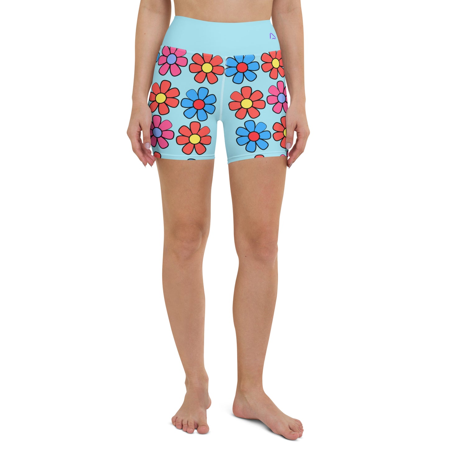 Dazzling Daisies Yoga Shorts