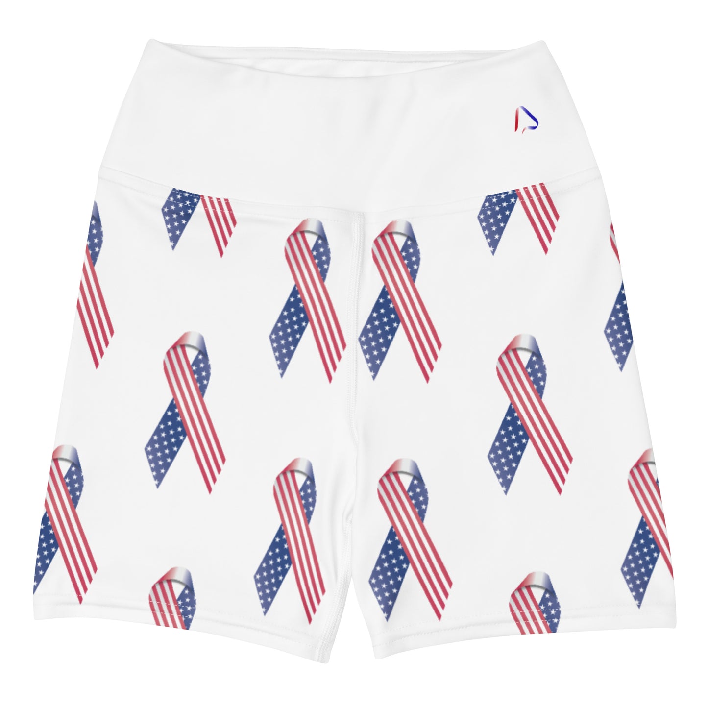 4th of July Yoga Shorts