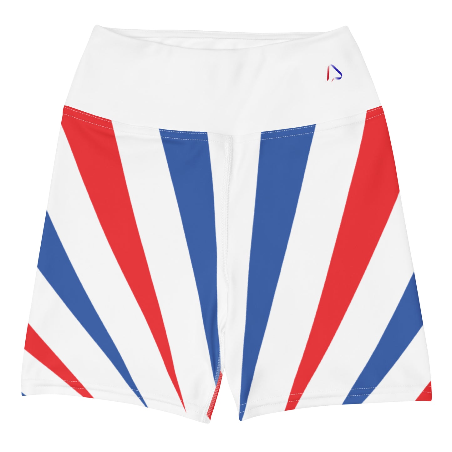 Red White & Boom Yoga Shorts