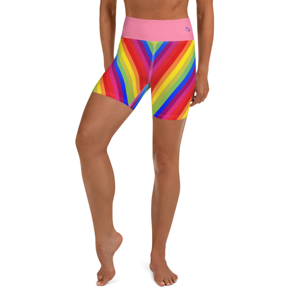 Candy Coated Yoga Shorts