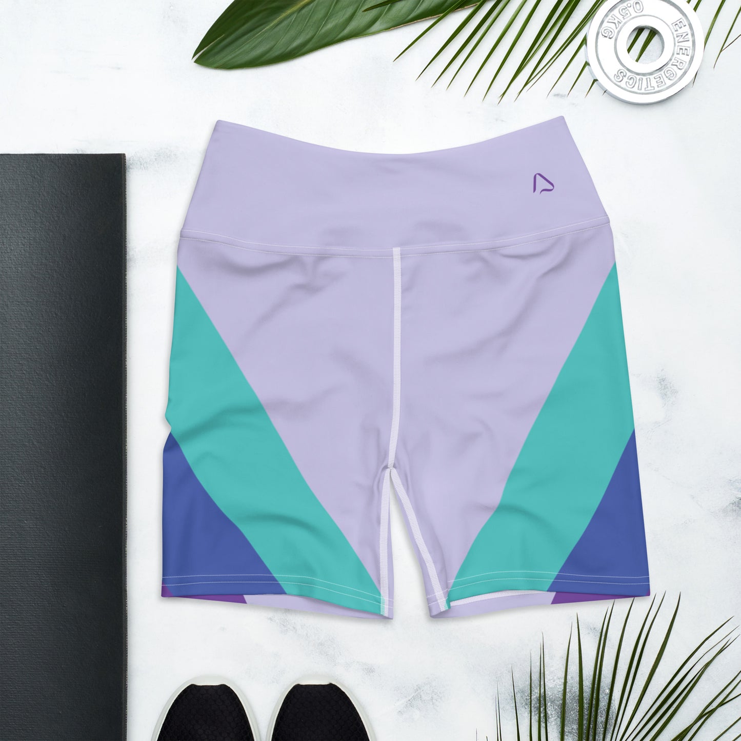 Summer Evening Sky Yoga Shorts