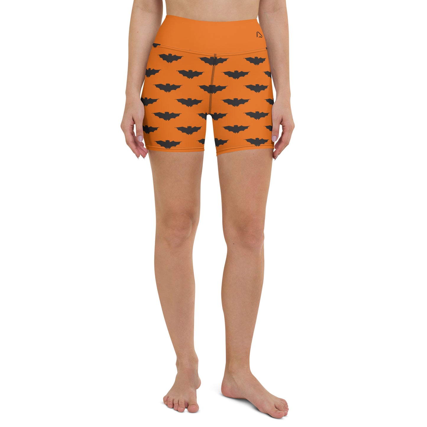 Orange You Batty Yoga Shorts