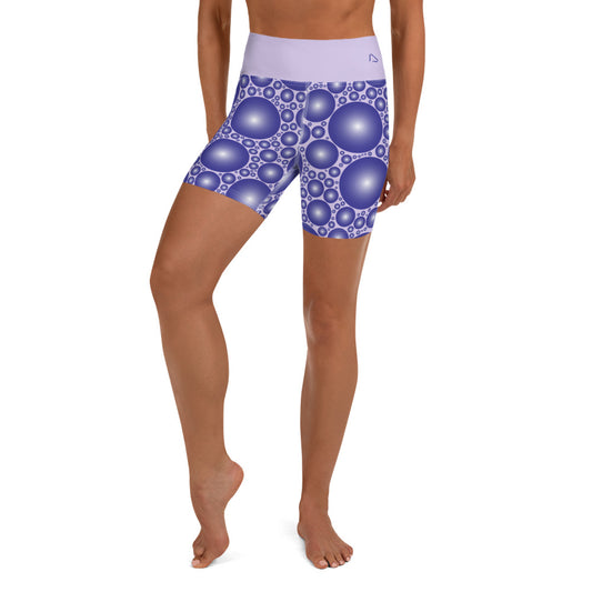 Grape Soda Yoga Shorts