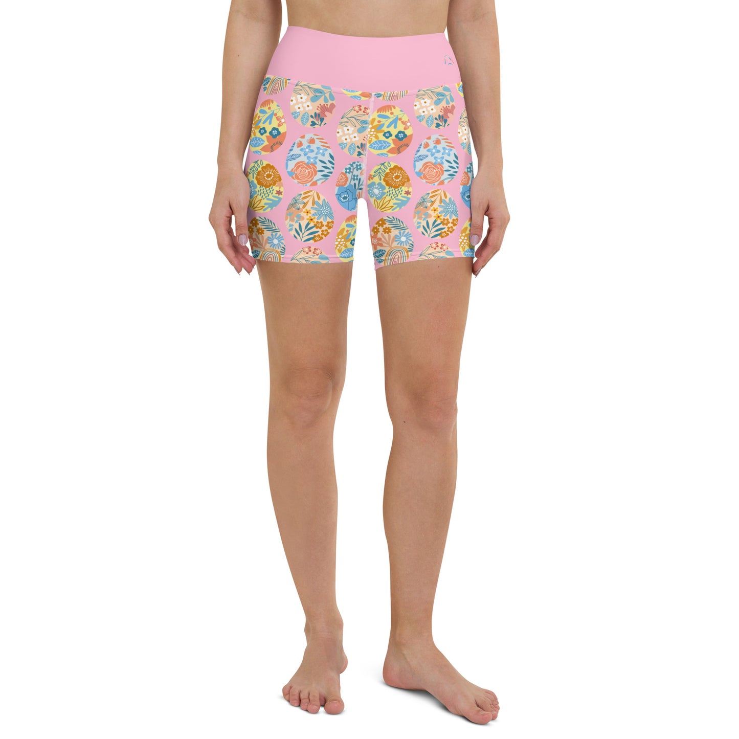 Easter Eggs Yoga Shorts