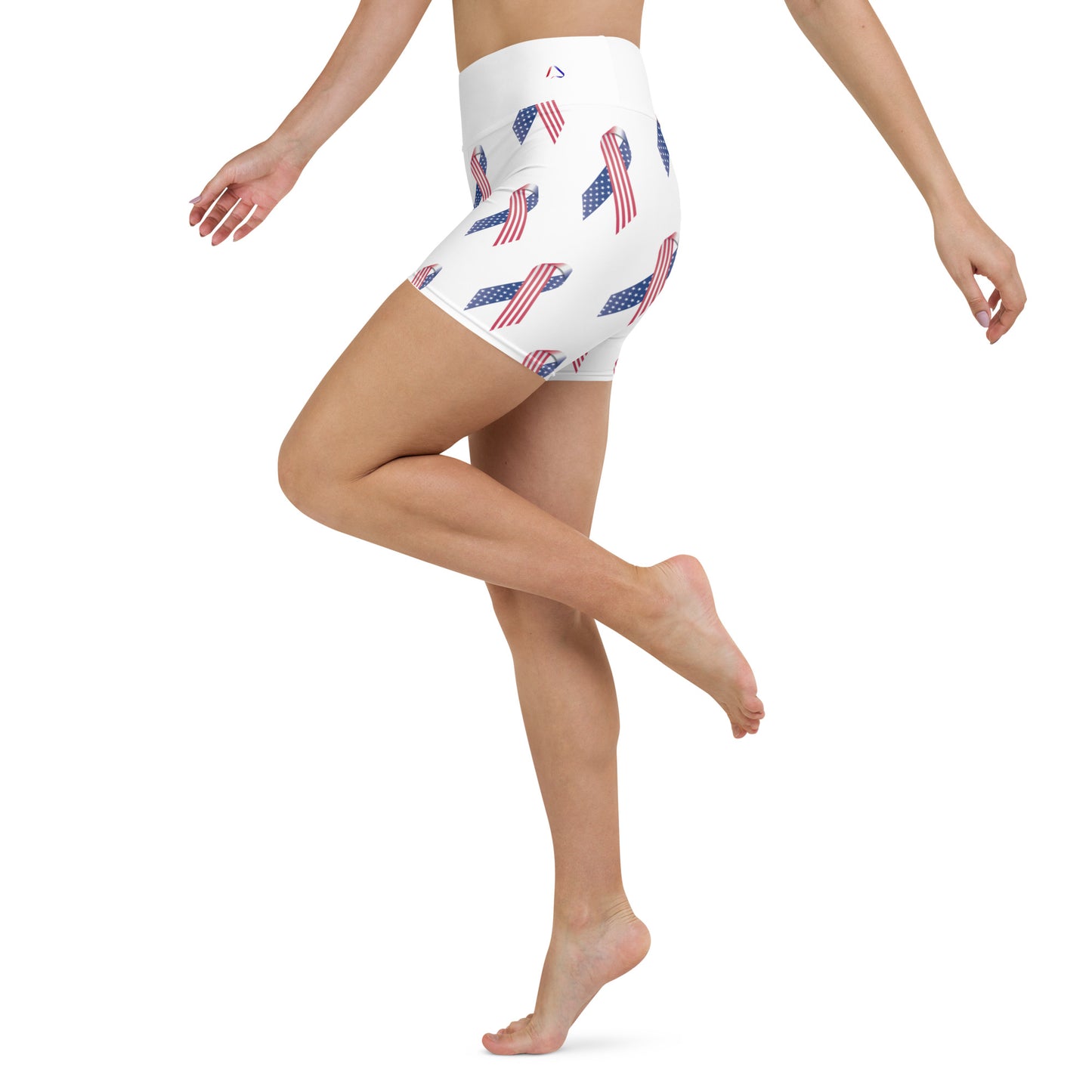 4th of July Yoga Shorts