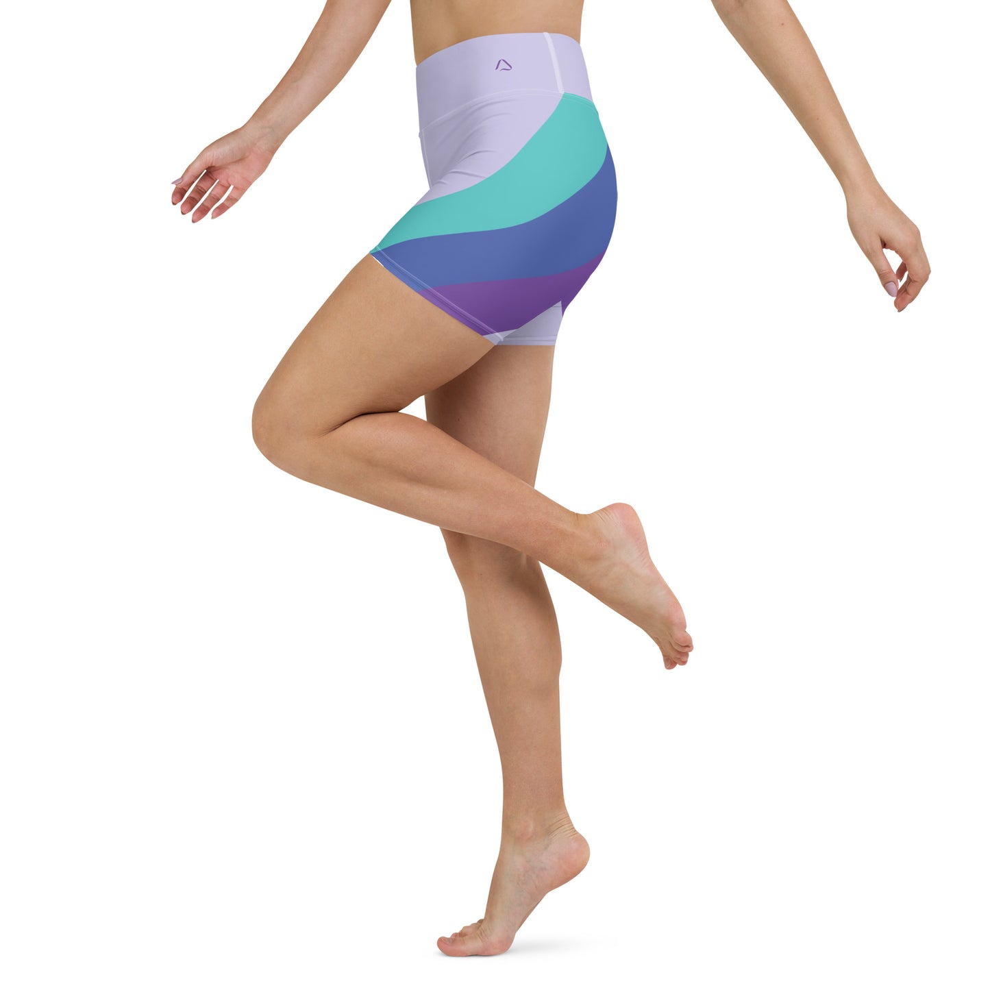 Summer Evening Sky Yoga Shorts