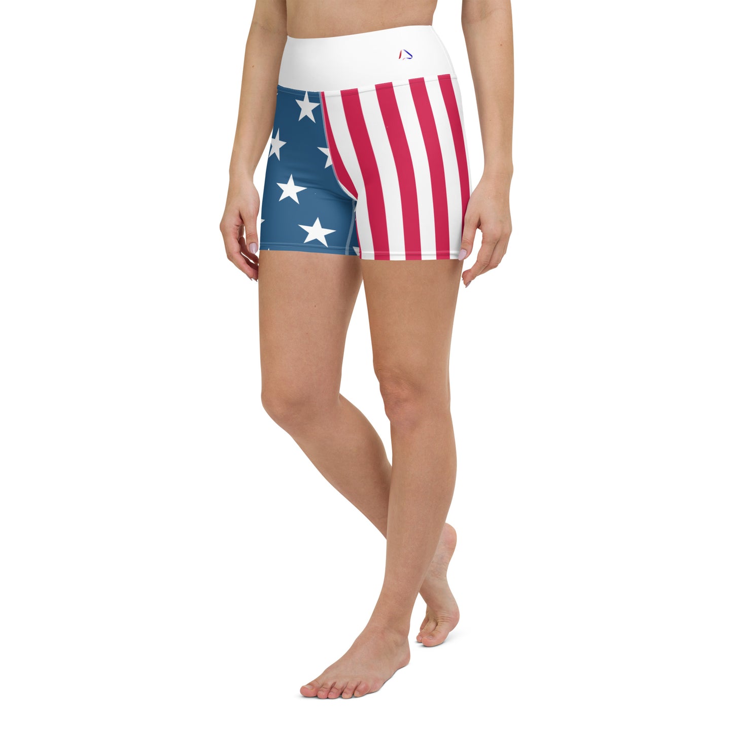 Starts & Stripes Yoga Shorts