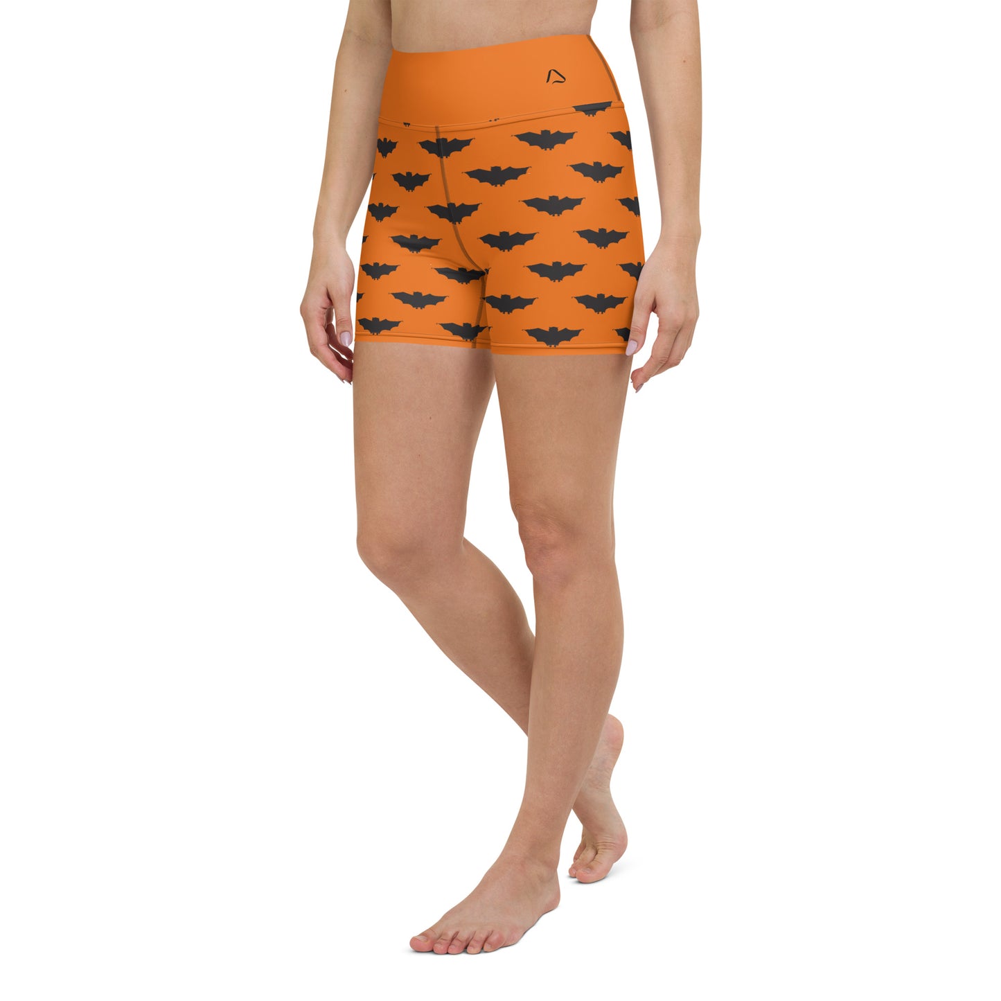 Orange You Batty Yoga Shorts