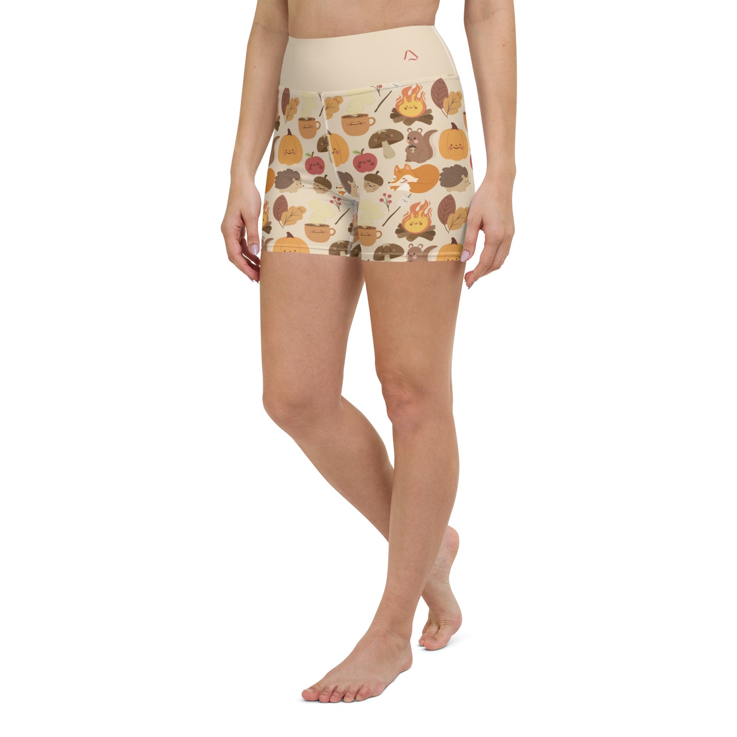 Fall Fun Yoga Shorts