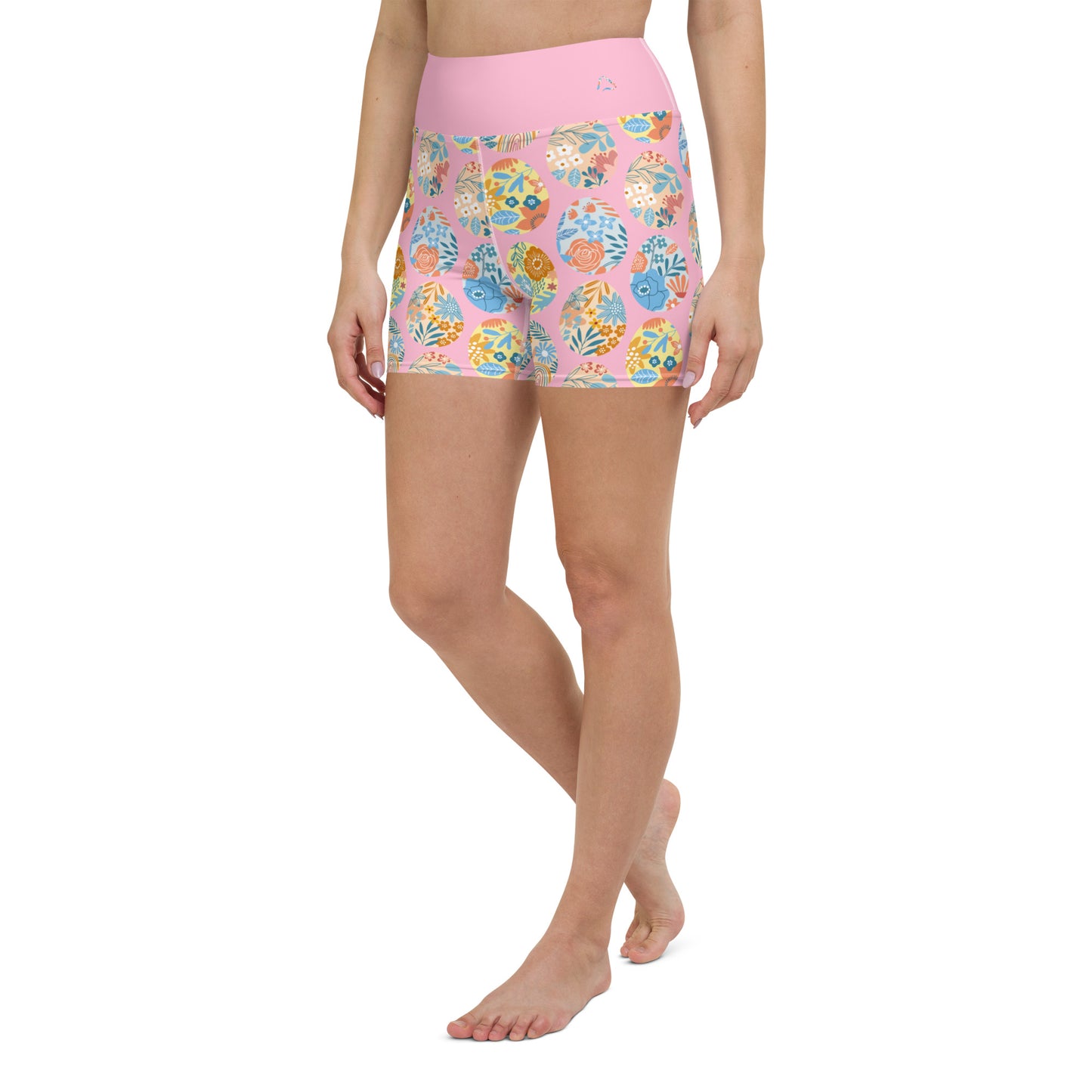 Easter Eggs Yoga Shorts