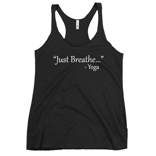 Just Breathe Women's Racerback Tank