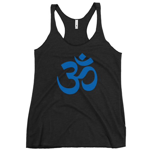Cobalt Om Women's Racerback Tank